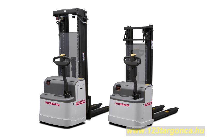 Unicarriers NISSAN PS125 gyalogkíséretű targonca 2692-3590 mm közötti emelési magassággal Unicarriers NISSAN PS125 gyalogkíséretű targonca 2692-3590 mm közötti emelési magassággal