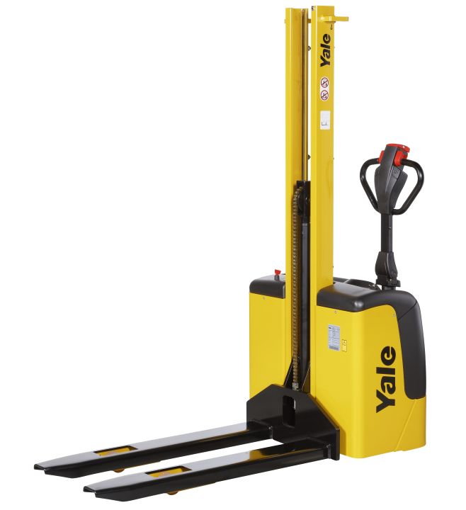 Yale MSC10 gyalogkíséretű targonca 1510 mm emelés 1000 kg teherbírás gyalogvezérlésű új targoncák Yale MSC10 gyalogkíséretű targonca 1510 mm emelés 1000 kg teherbírás gyalogvezérlésű új targoncák