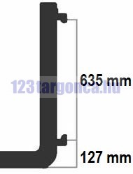 FEM4A villa 150×60×1800 mm – 2. nézet