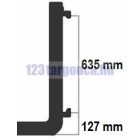240 cm hosszú 3,5 tonnás targonca villa