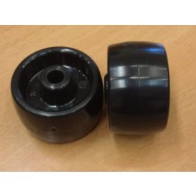    50 mm átmérő raklapemelő béka orr görgő terelőgörgő (villahegy) poliamid