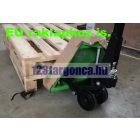 alacsony raklapemelő kézi targonca