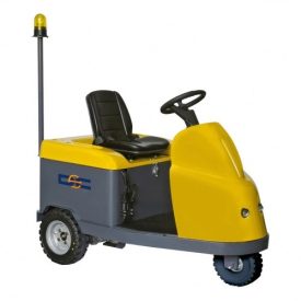 Elektromos vontató targonca, kocsi