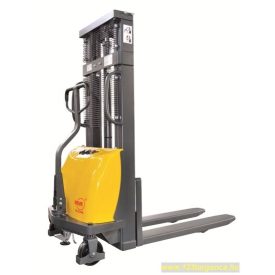 BCDD10B/2.5 Targonca 1000 kg teherbírás, 2500 mm emelés. Félelektromos magasemelésű gyalogkíséretű t