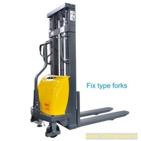 BCDD15B-III 1500 kg teherbírás 1600 mm emelés Félelektromos magasemelésű targonca