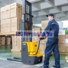 BCDDR15 gyalogkíséretű új targonca 4500 mm emelés 1500 kg teherbírás