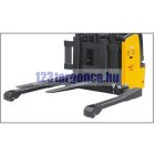 BCTDR15 gyalogvezérlésű terpeszkerekes targonca 3000 mm emeléssel 1500 kg teherbírású 1,5 tonna