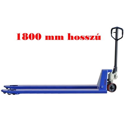 BF1800 1800mm hosszúvillás raklapmozgató raklapemelő kézi targonca 1500 kg