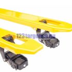 BFT25 hidraulikus kéziemelő raklapmozgató raklapemelő béka 2500 kg teherbírás 1150 mm hosszú villa