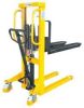 SDJ-1012 sárga kézi magasemelő fix villával – kézi magasemelő 1000 kg, 1200 mm emelés