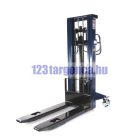 BSDJ-1020 1 tonna 2 méter hidraulikus kézi raklapemelő targonca 1000 kg teherbírás 2000 mm emelés.