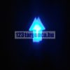 Kék LED munkavédelmi lámpa 12–80 V – 5. nézet