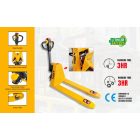 CBD15 Li-Ion elektromos raklapszállító 1500 kg teherbírású önjáró targonca