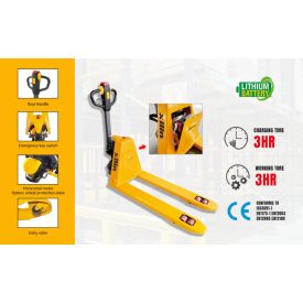   CBD15 Li-Ion elektromos raklapszállító 1500 kg teherbírású önjáró targonca