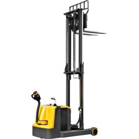 CQD12W tolóoszlopos, ellensúlyos, gyalogvezérlésű targonca - igazi unikum! Teherbírás 1500 kg, emelé