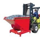 Dönthető, üríthető tároló edény 0,3 - 2,1 m3 között 4000 kg teherbírással.