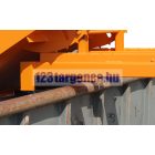 Dönthető, üríthető tároló edény 0,3 - 2,1 m3 között 4000 kg teherbírással.