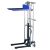 400 kg teherbírás, 1300 mm emelés. Emelőasztal, hidraulikus kézi magasemelő 400 kg teherbírás, 1300 mm emelés