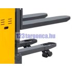 Targonca BCDDR15S gyalogkíséretű új targonca bázisemeléssel - 2 raklap egyszerre! 