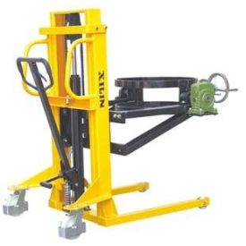 Hordóemelő targonca + hordóborító adapter