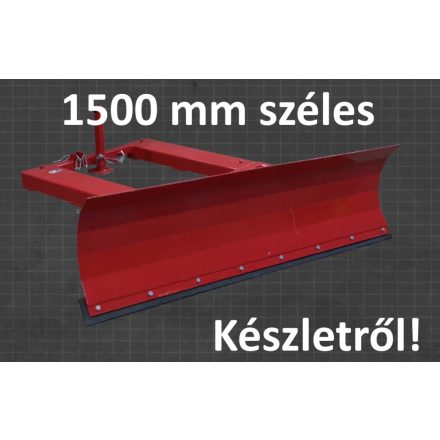 Hótoló 150 cm széles targonca hótolólap nagy
