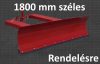Hótolólap 180 cm – targonca hótoló adapter 180 cm
