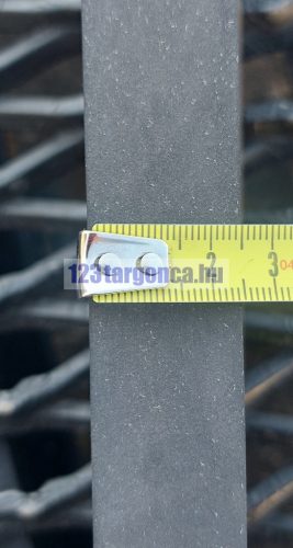 Tartalék hótoló gumicsík 1x2 cm keresztmetszetű 150 cm széles targonca hótolólap gumi 