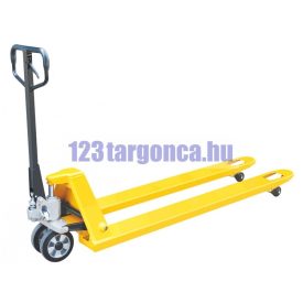   HPT-A25 SZIMPLA görgős hidraulikus raklapmozgató "béka" 2500 kg teherbírás 1150 mm hosszú villa