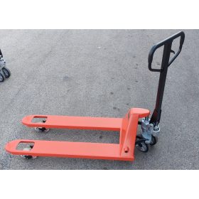 HPT-A25 béka alufelnis kormánykerékkel – raklapemelő béka 2500 kg, dupla görgős