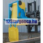 Targonca adapter kukaürtíő 80 és 120 literes szeméttárolóhoz