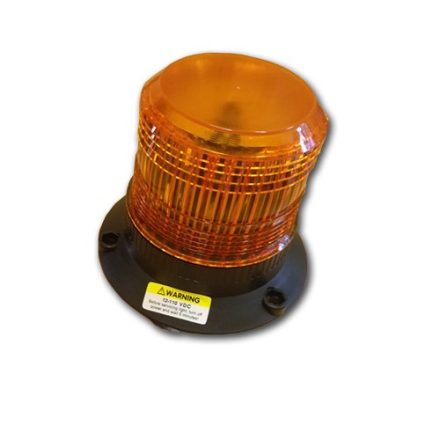 Ledes sárga biztonsági villogó 12V-110V LED megkülönböztető jelzés