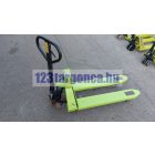 Mérleges raklapmozgató, kézi raklapemelő targonca mérleggel 2000 kg teherbírás, digitális kijelző 1 