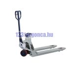 Mérleges raklapmozgató, kézi raklapemelő targonca mérleggel 2000 kg teherbírás, digitális kijelző 1 