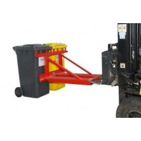 2 kukás kukaemelő adapter – kukaemelő adapter 2 kukához, 400 kg