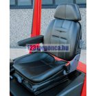 Mariotti Mycros 8C-13 elektromos mini targonca - sokoldalú kisméretű targonca. 800-1300 kg teherbírás, 2900-5700 mm emelési magasság, oldalmozgató