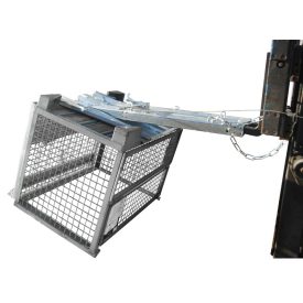 Rácsos tároló konténer ürítő - mechanikus adapter