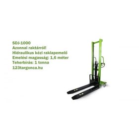 SDJ-1000 kézi magasemelő – kézi magasemelő 1000 kg, 1600 mm emelés