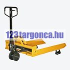 Papírtekercs mozgató raklapemelő targonca