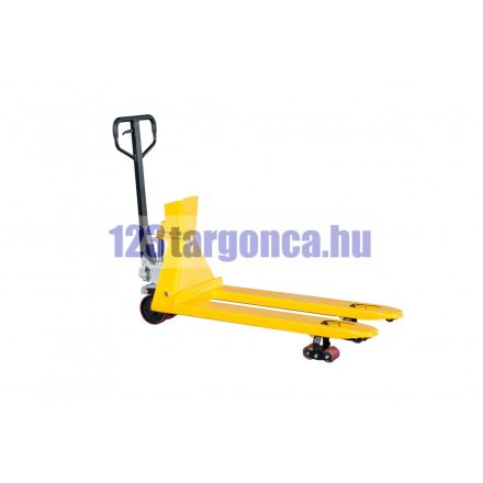 Mérleges raklapmozgató targonca, raklapemelő mérleg WH-25ESH digitális kijelző 1‰ pontosság 0,5kg lépésköz