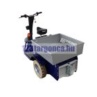 Zallys Jack Master elektromos személyszállító platós vontató targonca 2500kg vonó teherbírás