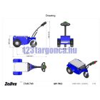 QDD15W repülőgép, lakókocsi vontató targonca
