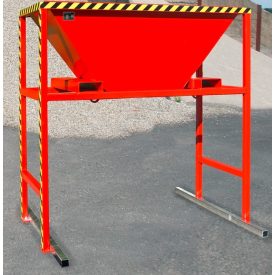   Lábakon álló mobil Big-bag zsák töltő villára húzható targonca adapter 