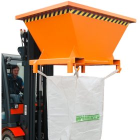 Big-bag zsák töltő adapter – big-bag töltő adapter 1200×1600 mm tölcsérrel