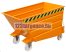 Targonca villára húzható dönthető konténer új karkioldó mechanizmussal, 0,75-1,5 tonna teherbírással