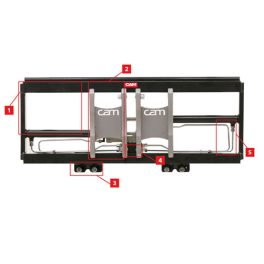 Villapozícionáló, Dupla palettás adapter