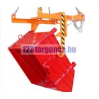 Daru és targonca adapter építési konténer fordító 2 tonna teherbírással