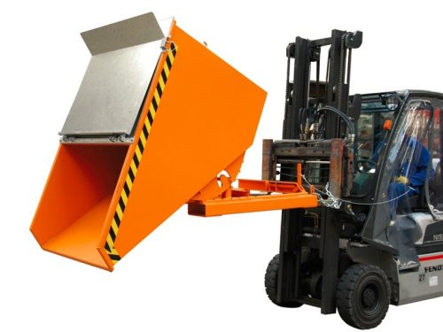 EXPO konténer – kompakt előre gördülő konténer 750–1500 kg