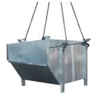 Daruzható építési konténer 1 tonna teherbírással