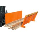 Targonca villára húzható léc- és rúdszállító adapter 1 tonna teherbírással