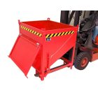 Gabonatároló siló konténer, targonca villára húzható 750-1500 kg teherbírással